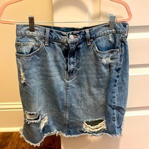 gap Jean skirt